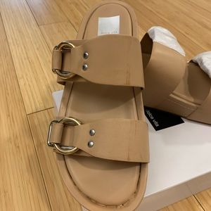 Dolce vita tan scandal slides | size: 10